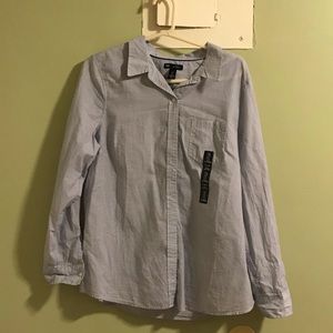GAP Tops - Brand new Gap boyfriend button-down GAP Tops - Brand new Gap boyfriend button-down